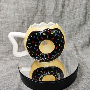 Bigmouth Inc Frosted Donut Coffee Mug Hand Crafted